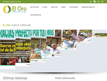Tablet Screenshot of eloro.gob.ec